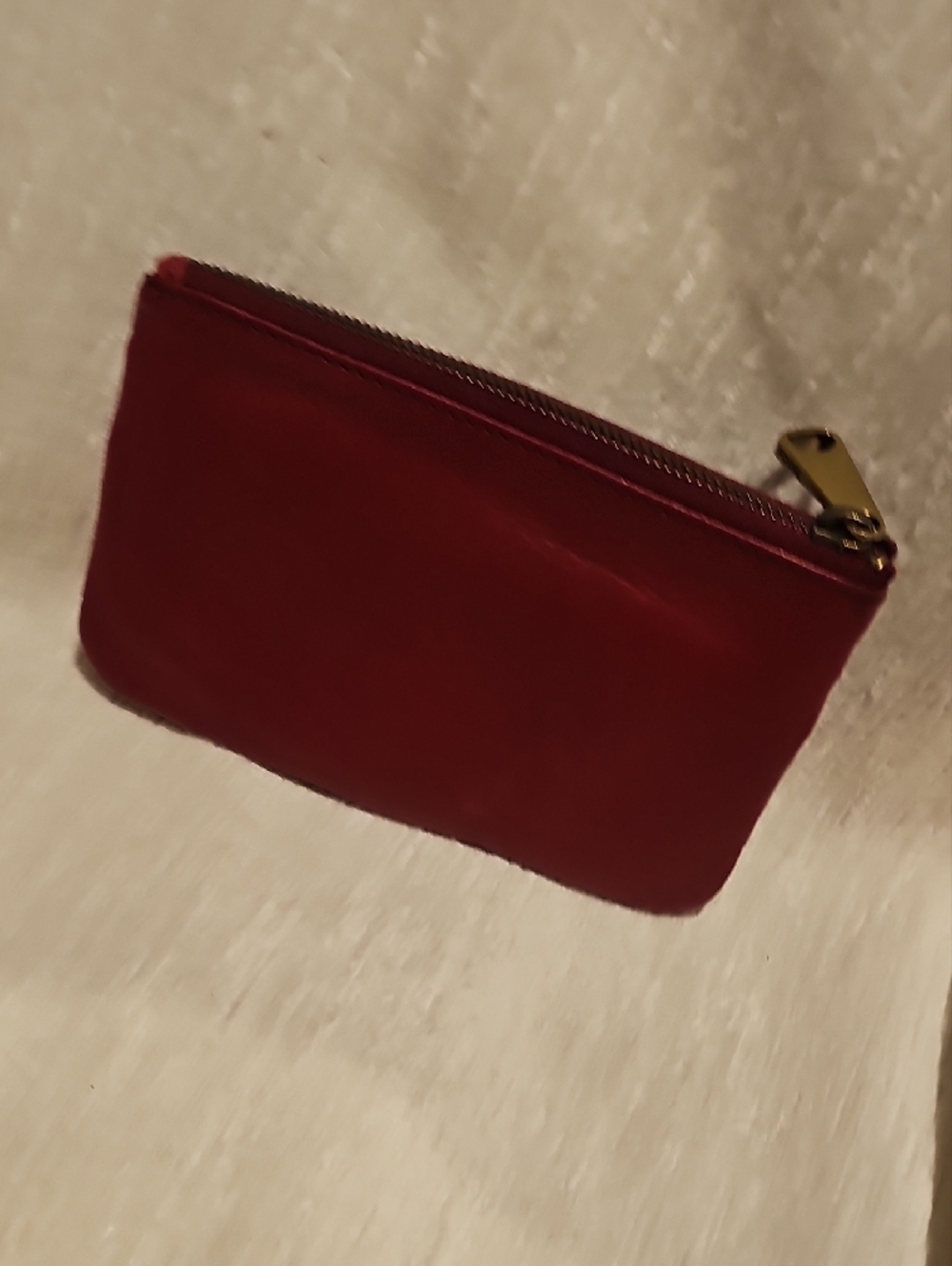 Fossil Red Leather Zip Clutch Wallet - Picture 5 of 12